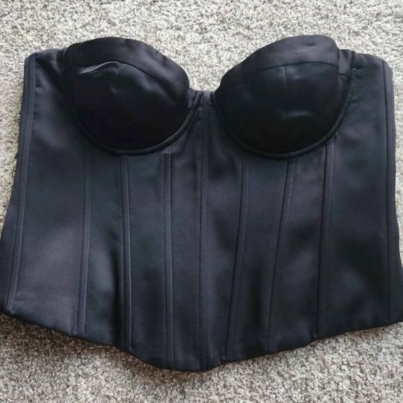 Oh Polly Tops - Oh Polly black corset